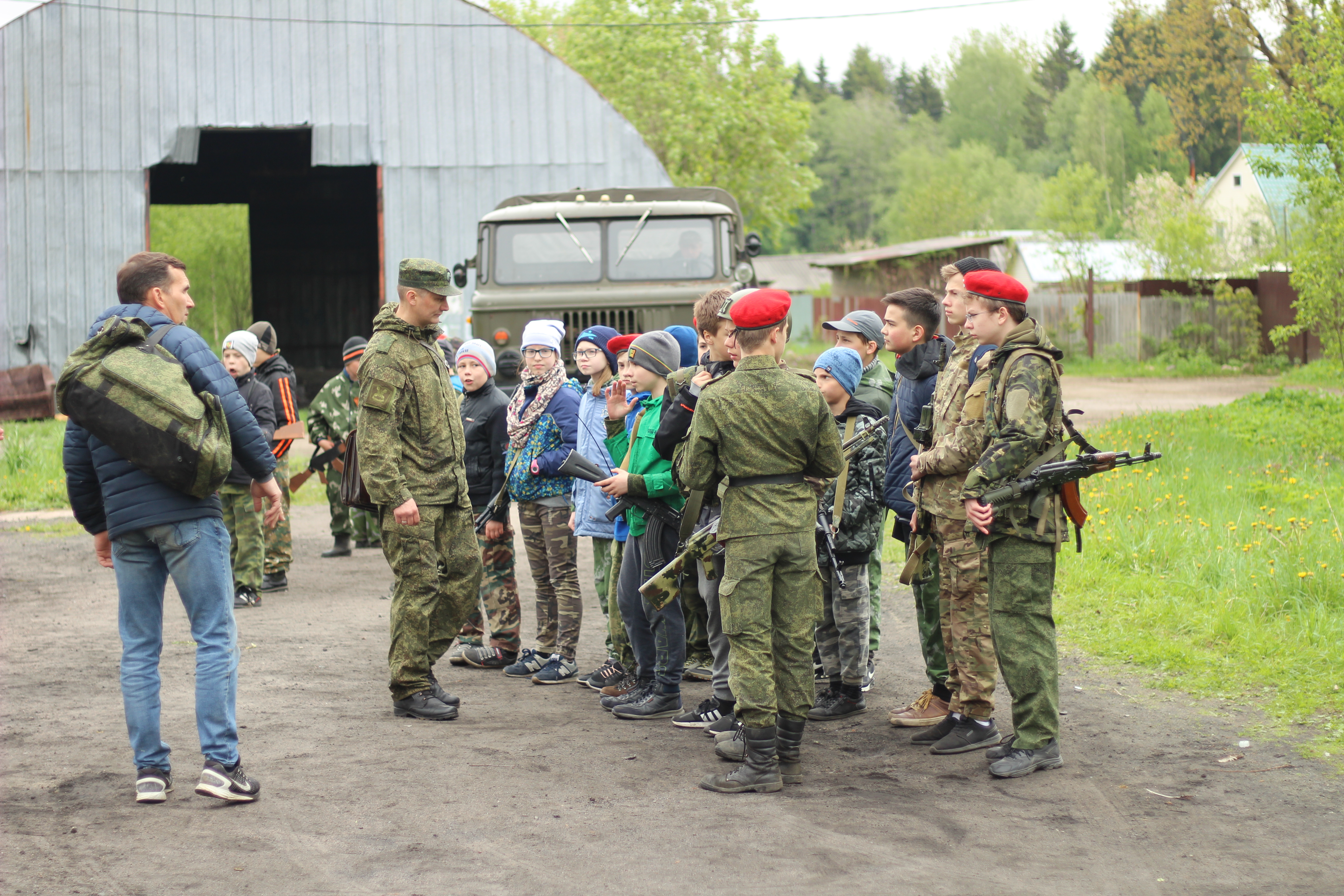 ВОЕННО-ПАТРИОТИЧЕСКИЙ КЛУБ «РАТОБОРЕЦ»: Военно-тактическая игра 